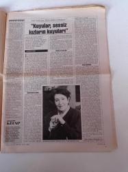 Cumhuriyet Kitap Gazetesi - 2 Ağustos 2001 - Sayı 598 - Işıklandırılmış Kafesler McDonald'slar - Erendiz Atasü Ayla Kutlu'nun Zehir Zıkkım Hikayeler'ini Değerlendirdi - Özkan Mert'in Van Gölü Savunması'nı Değerlendirdi - Faulkner'in Abşalom Abşalom'u