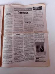 Cumhuriyet Kitap Gazetesi - 2 Ağustos 2001 - Sayı 598 - Işıklandırılmış Kafesler McDonald'slar - Erendiz Atasü Ayla Kutlu'nun Zehir Zıkkım Hikayeler'ini Değerlendirdi - Özkan Mert'in Van Gölü Savunması'nı Değerlendirdi - Faulkner'in Abşalom Abşalom'u