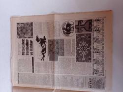 Cumhuriyet Kitap Gazetesi - 24 Temmuz 1997 - Sayı 388 - Öykücülüğümüzün Özgün Bir Adı Mehmet Zaman Saçlıoğlu Fotoğrafı- Ballard'ın Çarpışması -Mitolojiler Semboller Ve Halılar - Fransız Şiiri Antolojisi- Marie Claire Bancquart - Kürtlerin İlkçağ Tarihi Ve Kültürü