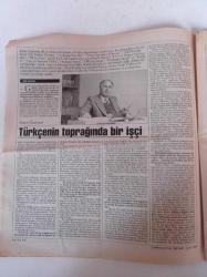 Cumhuriyet Kitap Gazetesi - 27 Temmuz 1995 - Sayı 284 -Behçet Necatigil - Tımarhane Yolculuğu - Tezer Özlü - Marlboro'nun Kovboyu -Bir Hüznün Eteklerinde Selim İleri - Selim İleri Fotoğrafı- Halil Gökhan - Esra Zeynep - Aydın Hatipoğlu - Mustafa Günay - İran'da Soluyor Çiçekler