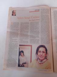 Cumhuriyet Kitap Gazetesi - 1 Aralık 2005 - Sayı 824 - Gamze Reisoğlu Şamdancı - Yazmaktan Keyif Alıyorum - Umberto Eco Kraliçe Loana'nın Gizemli Alevi Bir Modern Zamanlar Rokani- Madonna'nın Son Hayali - Attila İlhan Şiirleri - Türkiye Yazarlar Ansiklopedisi - Mustafa Durak'la Yakın Mercek Kitabı