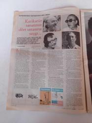 Cumhuriyet Kitap Gazetesi - 1 Aralık 2005 - Sayı 824 - Gamze Reisoğlu Şamdancı - Yazmaktan Keyif Alıyorum - Umberto Eco Kraliçe Loana'nın Gizemli Alevi Bir Modern Zamanlar Rokani- Madonna'nın Son Hayali - Attila İlhan Şiirleri - Türkiye Yazarlar Ansiklopedisi - Mustafa Durak'la Yakın Mercek Kitabı