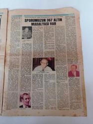 Milliyet Türkiye İller Ansiklopedisi Gazetesi - 1981 - Türkiye Tarihi - Anadolu'da Çeşitli Beylikler - 1950 1980 Arasında TBMM'de Temsilci Bulundurabilen - Mudanya Mütarekesi Bu Evde İmzaladı - 29 Yılın Sporcusu - Cemal Kamacı - Metin Oktay- Okçu Yücel Cavkaytar - Yasin Özdenak - Efe Aydan- Lefter Küçükandonyadis