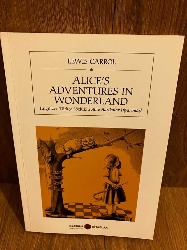 İkinci　Alice's　El　kitantik　Kitap　Wonderland,　Adventures　Carroll　#18472309000014　in　Lewis
