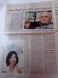 Cumhuriyet Pazar Gazetesi - 3 Temmuz 2005 - Sayı 1006 -  Engin Günaydın O Hikayedeki Mal Benim - Uzaylıları Neden Seviyoruz - İnkılap Müzesi Nasıl Yapılacak -Michael Jackson Fotoğrafı - Hedonist Klitorisin Sesine Kulak Ver - Dünya Mimarlık Kongresi - Kazım Koyuncu - Bu Ölümler Tesadüf Değil