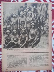 Gazi Mustafa Kemal Atatürk 1915 Çanakkale Savaşı 3.Kolordu ile 24*34cm kitap sayfası