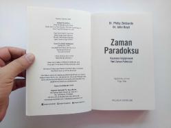 ZAMAN PARADOKSU (HAYATINIZI DEĞİŞTİRECEK YENİ ZAMAN PSİKOLOJİSİ) (2. EL)