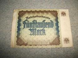 *  ALMANYA - 5000  MARK - 1922  YILI