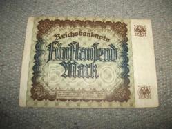 *  ALMANYA - 5000  MARK - 1922  YILI