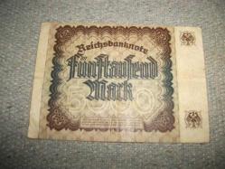 *  ALMANYA - 5000  MARK - 1922  YILI