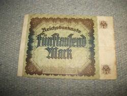 *  ALMANYA - 5000  MARK - 1922  YILI