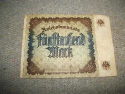 *  ALMANYA - 5000  MARK - 1922  YILI