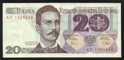 ** POLONYA ( 20 * ZLOTYCH ) 1982 - ÇİL