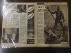 Hayat Dergisi Posteri Siyah Beyaz Yağlı Boya Tablo Tarihi Bir Vesika Sultanahmet camiinde İki Yüz Sene Evvel Bir Mevlüt 34x51 cm