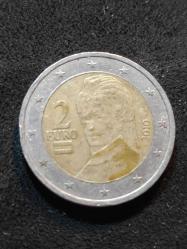 P51-------AVUSTURYA MADENİ PARA 2010 2 EURO