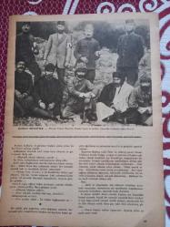 Fotoğraflarla Gazi Mustafa Kemal Atatürk Kızılay heyeti ,Çanakkale Arıburnu cephesi 24*34cm kitap sayfası kupürü