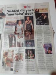 Milliyet Cafe Gazetesi-4 Temmuz 2007 - Hollywood Yıldızları Estetik Bağımlısı - Jennifer Aniston - Britney Spears - Demi Moore - Jessica Simpson - Saadet Işıl Aksoy Fotoğrafı - Paris Hilton İmajını Yeniliyor - SuADA'ya Yaz Çıkarması - Ender Mermerci - Ertekin Dinçay-  Ayten Alpman