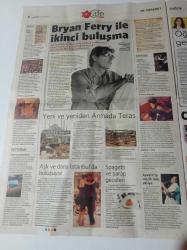 Milliyet Cafe Gazetesi-4 Temmuz 2007 - Hollywood Yıldızları Estetik Bağımlısı - Jennifer Aniston - Britney Spears - Demi Moore - Jessica Simpson - Saadet Işıl Aksoy Fotoğrafı - Paris Hilton İmajını Yeniliyor - SuADA'ya Yaz Çıkarması - Ender Mermerci - Ertekin Dinçay-  Ayten Alpman