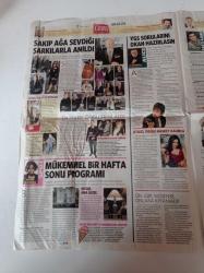 Milliyet Cadde Gazetesi - 12 Nisan 2011 - 12 Nisan 2011 - Çöpçatanlık Sitesi Evlilikmerkezi.com- Tolgahan Sayışman - Sinan Akçıl - Hande Yener - Nihat Doğan - Cem Yılmaz - Wıkıleaks - Muammer Kaddafi- Fransız Model Aymeline Valade