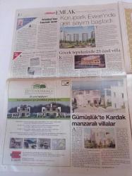 Milliyet Emlak Gazetesi - 27 Ekim 2007 - Sayı 137- Vitra ve Artema'nın Yeni Ürünleri Yapex'te- Göcek Tepelerinde 23 Özel Villa -Avrupalının Emeklinin Sıcak Deniz Hayali - Marshall Key Showroom'da Tülin Şahin'den Renkli Tüyolar - Gümüşlük'te Kardak Manzaralı Villalar - Ağaoğlu'ndan Altın Bir Teklif