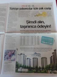 Milliyet Emlak Gazetesi - 27 Ekim 2007 - Sayı 137- Vitra ve Artema'nın Yeni Ürünleri Yapex'te- Göcek Tepelerinde 23 Özel Villa -Avrupalının Emeklinin Sıcak Deniz Hayali - Marshall Key Showroom'da Tülin Şahin'den Renkli Tüyolar - Gümüşlük'te Kardak Manzaralı Villalar - Ağaoğlu'ndan Altın Bir Teklif