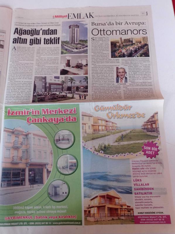 Milliyet Emlak Gazetesi 27 Ekim 2007 Sayı 137 Vitra ve Artema  