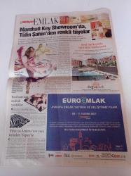 Milliyet Emlak Gazetesi - 27 Ekim 2007 - Sayı 137- Vitra ve Artema'nın Yeni Ürünleri Yapex'te- Göcek Tepelerinde 23 Özel Villa -Avrupalının Emeklinin Sıcak Deniz Hayali - Marshall Key Showroom'da Tülin Şahin'den Renkli Tüyolar - Gümüşlük'te Kardak Manzaralı Villalar - Ağaoğlu'ndan Altın Bir Teklif