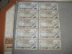 *6. EMİSYON- 5 TL - 10 ADET -1 - ÇOK TEMİZ VE TEMİZ KONDÜSYONLU