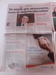 Milliyet Finans Gazetesi - 2 Aralık 2008 - Karşılıklar Düşerse Sektör Kaynak Yaratabilir - ING Bank Türkiye Genel Müdürü Hakan Eminsoy'un Mektubu - Türkiye Ziraat Bankası Genel Müdürü Can Akın Çağlar - Yapı Kredi Bankası Genel Müdürü Tayfun Bayazıt - Finansbank Yönetim Kurulu Başkan Yardımcısı Ömer Aras- Sektör Devletten Ne Bekliyor