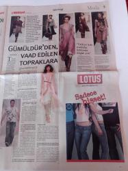 Milliyet Moda Gazetesi - 27 Mart 2005 - Türkiye'den Sevgilerle Milliyetçi Tüketimi İhraç Zamanı - Gelincik Mağazasının Sahibi Suzy Benry - Atıl Kutoğlu'nun İstanbul Düşü - Tsunamiye Çanta Bağışı - Jean Dosyası - İstanbul Fashion Weeks Neden Olmasın