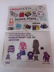 Milliyet Moda Gazetesi - 27 Mart 2005 - Türkiye'den Sevgilerle Milliyetçi Tüketimi İhraç Zamanı - Gelincik Mağazasının Sahibi Suzy Benry - Atıl Kutoğlu'nun İstanbul Düşü - Tsunamiye Çanta Bağışı - Jean Dosyası - İstanbul Fashion Weeks Neden Olmasın