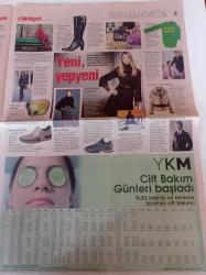 Milliyet Moda Kozmetik Gazetesi - 27 Ekim 2007 -  T Box Yine Eğlenceli - Küresel Isınmaya Hayır - Mithat Selection Yağmura Hazır - Afrodit'te Canlı Renklerin Armonisi -Jean Fikirli Marka Colin's - Modada Tatlıses By Tatlıses - Yeni Bir Cilt - Farlarla Renk Terapisi