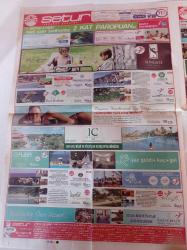 Milliyet Turizm Rehberi Gazetesi - 16 Haziran 2007 -Perihan Savaş Fotoğrafı - Güneşle Dost Olmanın Yolları - Güneş Koruma Faktörü Nedir - Adalarda Yaz Tarifesi - Türkiye Turizm Otelciler Birliği Yönetim Kurulu Üyesi Ve Antik Hotel'in Genel Müdürü Sevda Yılgaz - Tura Turizmi Sahibi Leyla Öner - Büyüleyici Van Kalesi - Şirincenin Güzelliğinden Mi Şaraptan Mı Bu Baş Dönmesi