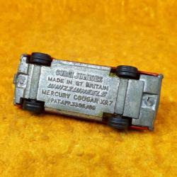 VINTAGE MERCURY COUGAR XR7 CORCI JUNIORS MADE IN GREAT BRITAIN KIRMIZI RENKLİ METAL OYUNCAK ARABA