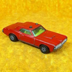 VINTAGE MERCURY COUGAR XR7 CORCI JUNIORS MADE IN GREAT BRITAIN KIRMIZI RENKLİ METAL OYUNCAK ARABA