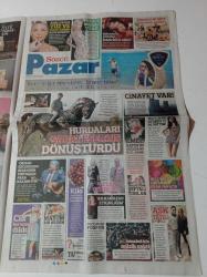 Sözcü Pazar Gazetesi - 27 Mayıs 2018 - Cem Özkan Hurdaları Sanat Eserine Dönüştürdü - Emel Sayın'ın Gözlerine Özel Şarkı - Arif Sağ Orhan Gencebay Gecekondu İnsanının Sırtından Para Kazanıyor - Hacı Sabancı - İngiliz Şarkıcı Lily Allen Kocamı Otobüste Aldattım - Paris Hilton Türkçe Mesaj Verdi