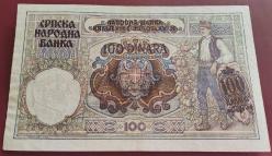 Sırbistan 100 Dinar (1941) ÇÇT