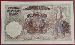 Sırbistan 100 Dinar (1941) ÇÇT