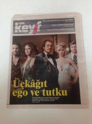 Hürriyet Keyif Gazetesi - 19 Ocak 2014 - Düzenbaz Filmi - Amy Adams - Jennifer Lawrence - Christian Bale - Bradley Cooper - Jeremy Renner - Kürt Rock'çı Sidar - Çılgın Dersane 3 Filmi - Garfield - Rusya'nın Modern Dans İmparatorluğu Toddes - Renan Hilek- Eyüp Sultan Romanı Mihmandar