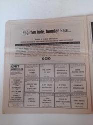 Cumhuriyet Kitap Gazetesi- 29 Aralık 1994 - Sayı 254 -  Boris Vian Veya Kırmızı Ot - Nazım Hikmet - Karvoly Vary Film Festivali -Franz Kafka Fotoğrafı- Turgay Fişekçi - Vitezslav Nezval - Djuna Barnes - Muzaffer Uyguner - Elizabeth Pochoda -