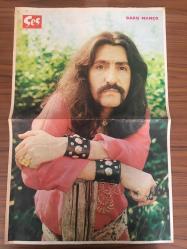 Efemera - Ses Dergisi Renkli Fotoğrafı Barış Manço Posteri 31,5x47,5 cm - kitantik - kitaLog