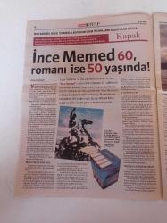 Milliyet Kitap Gazetesi - Ocak 2007 - Dörtnala İnce Memed - Yaşar Kemal Fotoğrafı - Elif Şafak'ın Göçebe Kütüphanesi - 2 Bin Yıllık Tarihin Kitabı - Selim İleri'den Yeni Roman - Türkan Şoray - Zülfü Livaneli - Çıplak Kadın - Ahmet Oktay - Işık Prensesi - Jean Michel Thibaux- Türklerin 2 Bin Yıllık Macerası
