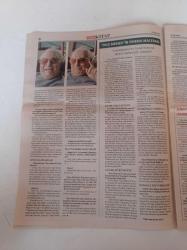 Milliyet Kitap Gazetesi - Ocak 2007 - Dörtnala İnce Memed - Yaşar Kemal Fotoğrafı - Elif Şafak'ın Göçebe Kütüphanesi - 2 Bin Yıllık Tarihin Kitabı - Selim İleri'den Yeni Roman - Türkan Şoray - Zülfü Livaneli - Çıplak Kadın - Ahmet Oktay - Işık Prensesi - Jean Michel Thibaux- Türklerin 2 Bin Yıllık Macerası