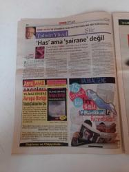 Milliyet Kitap Gazetesi - Ocak 2007 - Dörtnala İnce Memed - Yaşar Kemal Fotoğrafı - Elif Şafak'ın Göçebe Kütüphanesi - 2 Bin Yıllık Tarihin Kitabı - Selim İleri'den Yeni Roman - Türkan Şoray - Zülfü Livaneli - Çıplak Kadın - Ahmet Oktay - Işık Prensesi - Jean Michel Thibaux- Türklerin 2 Bin Yıllık Macerası