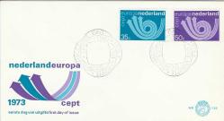 1973 HOLLANDA EUROPA CEPT FDC