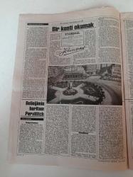 Cumhuriyet Kitap Gazetesi - 4 Ekim 2001 - Sayı 607 - Pervititch Haritaları Ya da Bir Kenti Okumak - Arthur Rimbaud'un Hayatı Ve Şiirleri - Henri Michaux 'nun Aforizmaları - Ahmet Muhip Dranas Şiirleri - Orhan Veli Kanık - Melih Cevdet Anday - Jak Deleon - Remzi Kitabevi - Süleyman'ın Son Rüyası