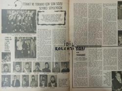 Ses Dergisi - 12 Nisan 1969 - Sayı:16- Metin Serezli - Turgut Boralı - Ahmet Mekin - Erol Keskin - Yılmaz Öztuna - Elke Sommer - Jane Fonda - Mia Farrow -  Gönül Yazar - Nadide Marquand - Jean Louis - Samantha Eggar - Altan Erbulak - Ahmet Üstün - Ertan Anapa - Salim Dündar - Cem Karaca - Faye Dunaway - Göksel Kortay - Nuri Sesigüzel - Zeynep Aksu - Öztürk Serengil - Hamiyet Yüceses - Kuzey Vargın - Pereja kolonyası reklamı - Selda Alkor - Uğur Güçlü - Murat Soydan - Bulmaca - Yapı ve Kredi Bankası reklamı -