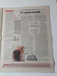 Cumhuriyet Kitap Gazetesi - 25 Haziran 2009 - Sayı 1010 - Öner Yağcı Kir- Tomris Uyar - Metal Yorgunluğu - Sandor Marai - Eszter'in Mirası - Gece Lambalarının Işığında - Kamuran Şipal - 1001 Derste Mimarlık - Saramago'nun Yeni Romanı Filin Yolculuğu
