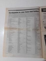 Cumhuriyet Kitap; Gazetesi - 28 Haziran 2001- Sayı 593 - Yunus Nadi Ödülleri 2000 56 Yıldır Aralıksız Veriliyor - Mehmet H. Doğan 70 Yaşında - Fethi Naci'nin Eleştiri Günlüğü'nde Bu Hafta Sabahattin Ali'nin Kürk Mantolu Madonna'sı- Yazın Sanatında Eşcinsellik - Şiir Atlası'nda Bu Hafta Elisaveta Badryana'nın Şiirleri Var - Ernest Hemingway - Kök Türkler
