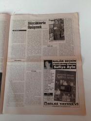 Cumhuriyet Kitap Gazetesi - 2 Temmuz 1998 - Sayı 437 - Kara Gülmeceden Bilimkurguya Bir Öykü Ustası Orhan Duru Fotoğrafı - Halil Kocagöz Şiir Ödüllü Abdulkadir Budak İle Hüseyin Alemdar Konuştu - Veysel Atayman Friedrich Cramer 'in Kaos Ve Düzen'ini Değerlendirdi - ODTÜ'yü ODTÜ Haline Getiren Profesör Doktor Kemal Kurdaş